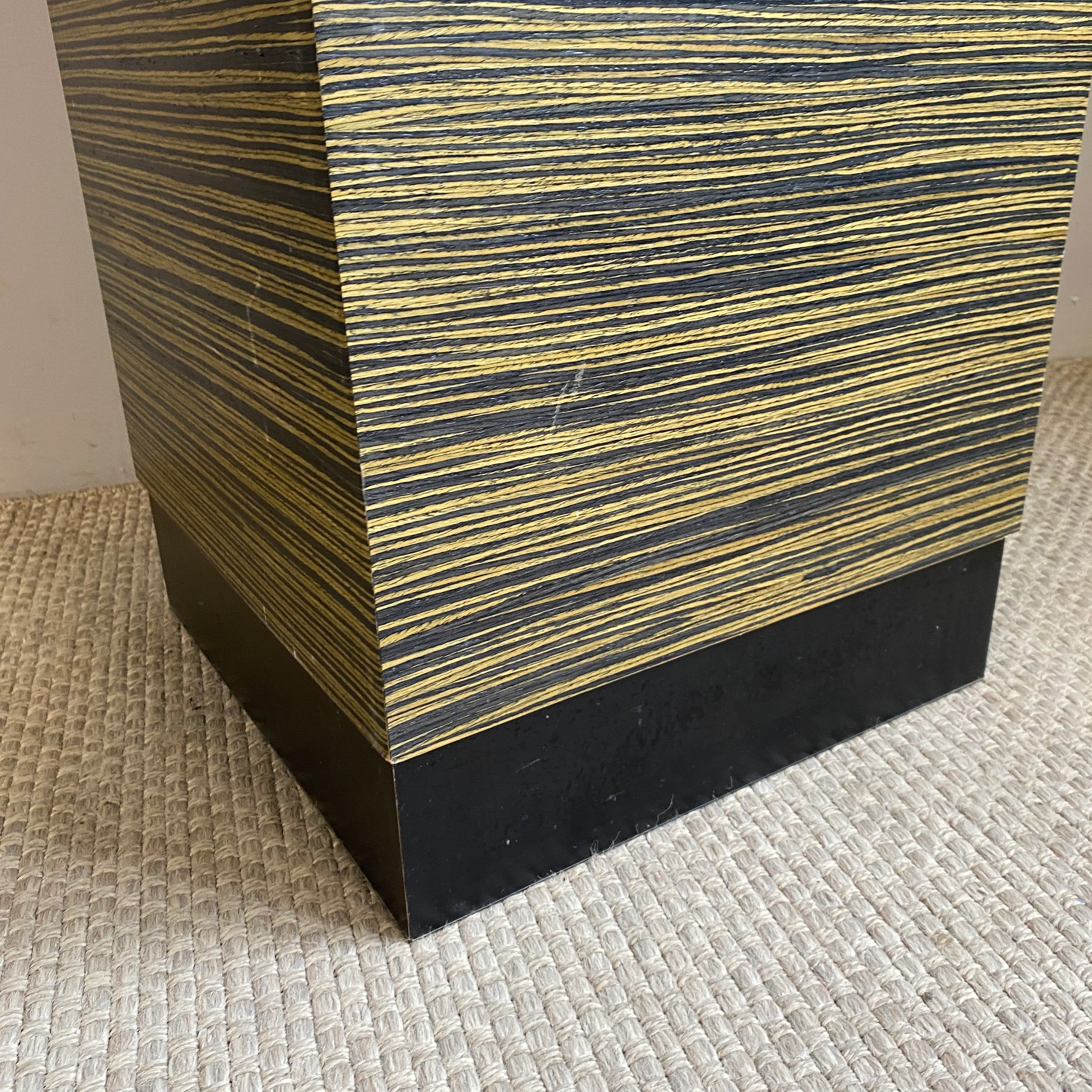 Riesiger Blumenkübel gebraucht Holz Übertopf Blumentopf - Image 4