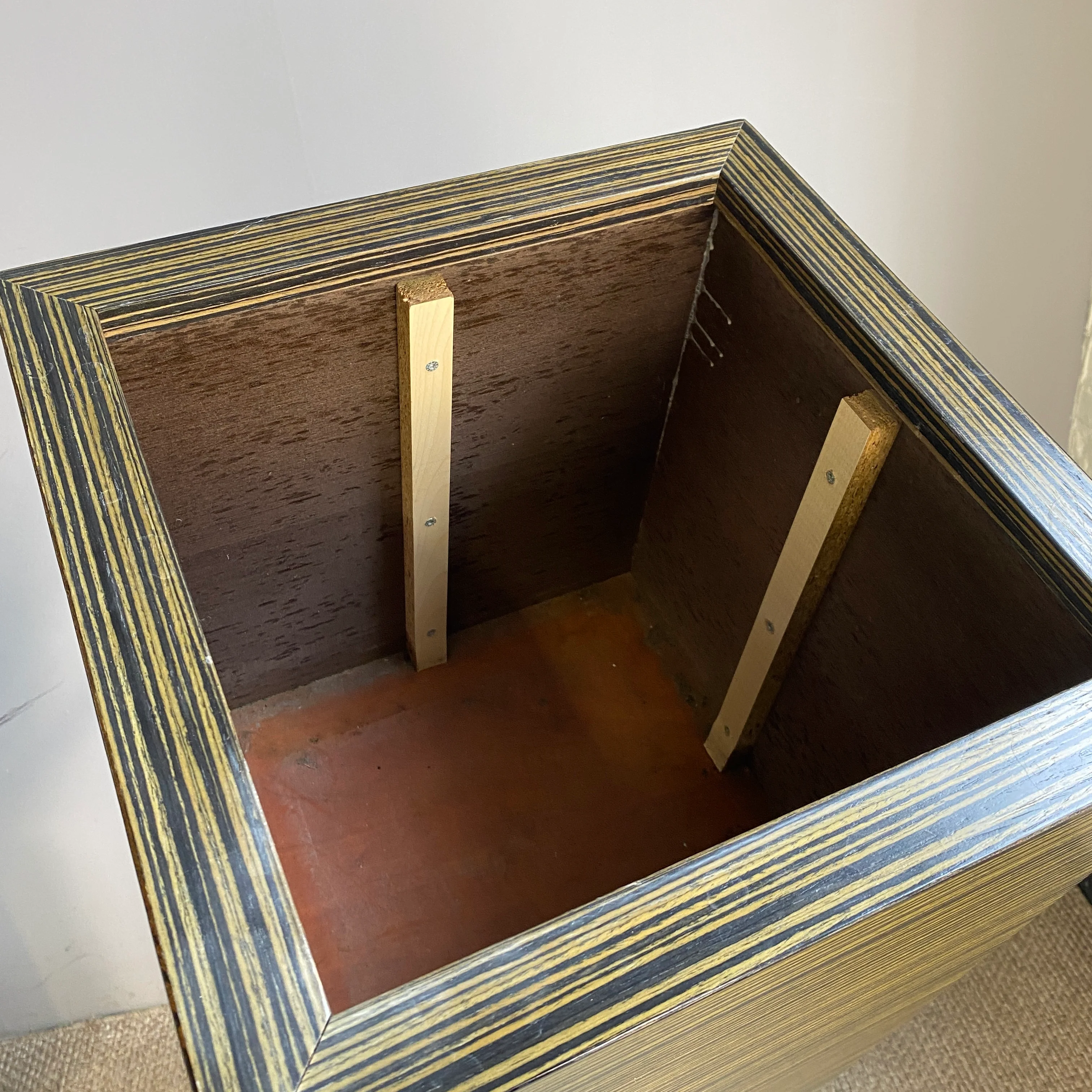 Riesiger Blumenkübel gebraucht Holz Übertopf Blumentopf - Image 7