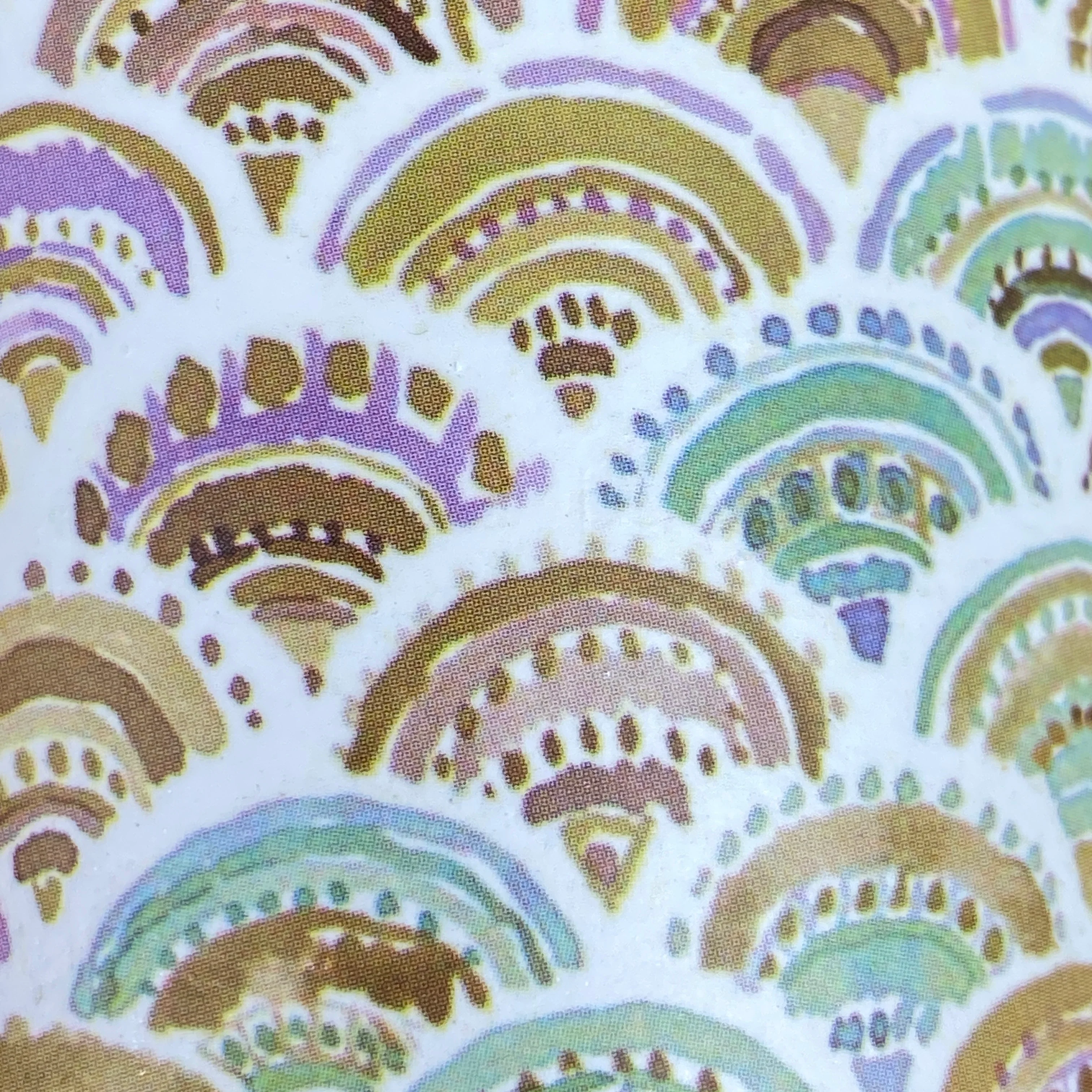 Blumentopf bunt Keramik gemustert 8cm Übertopf klein Deko - Image 4