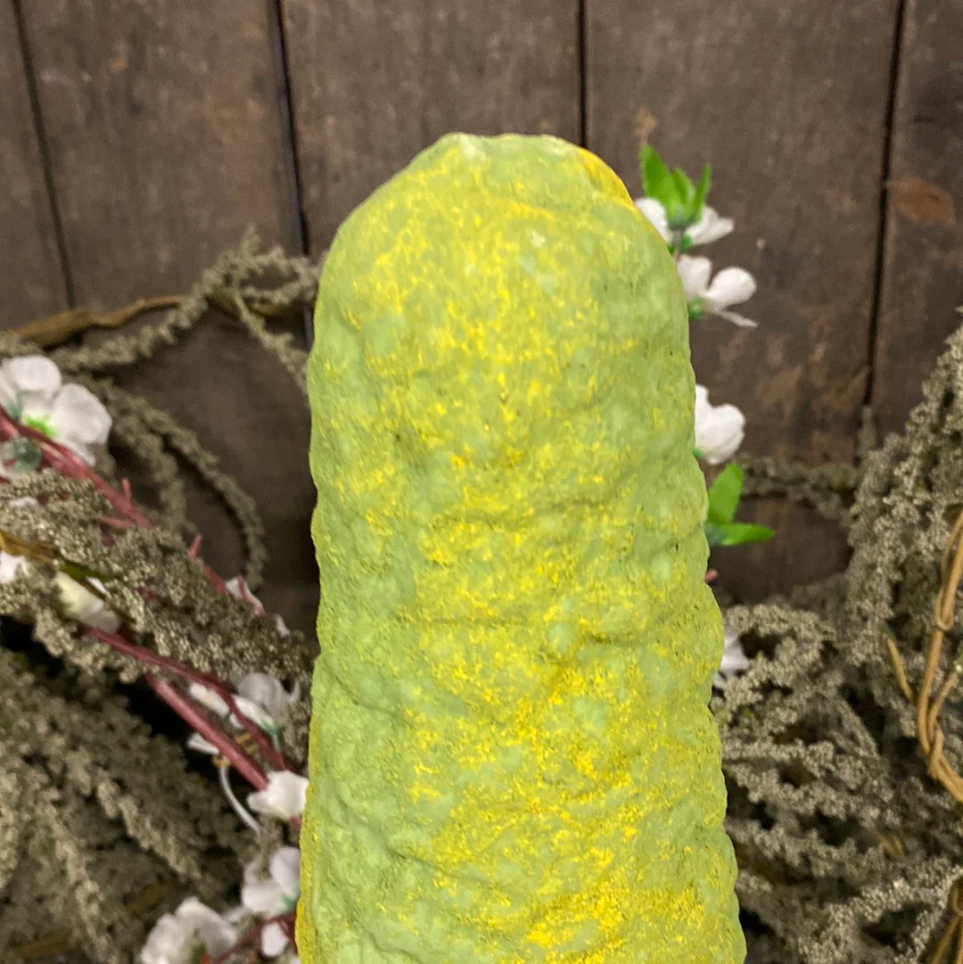 Grün-gelbes Dekoobjekt Figur – Skultptur Andorra Deko - Image 5