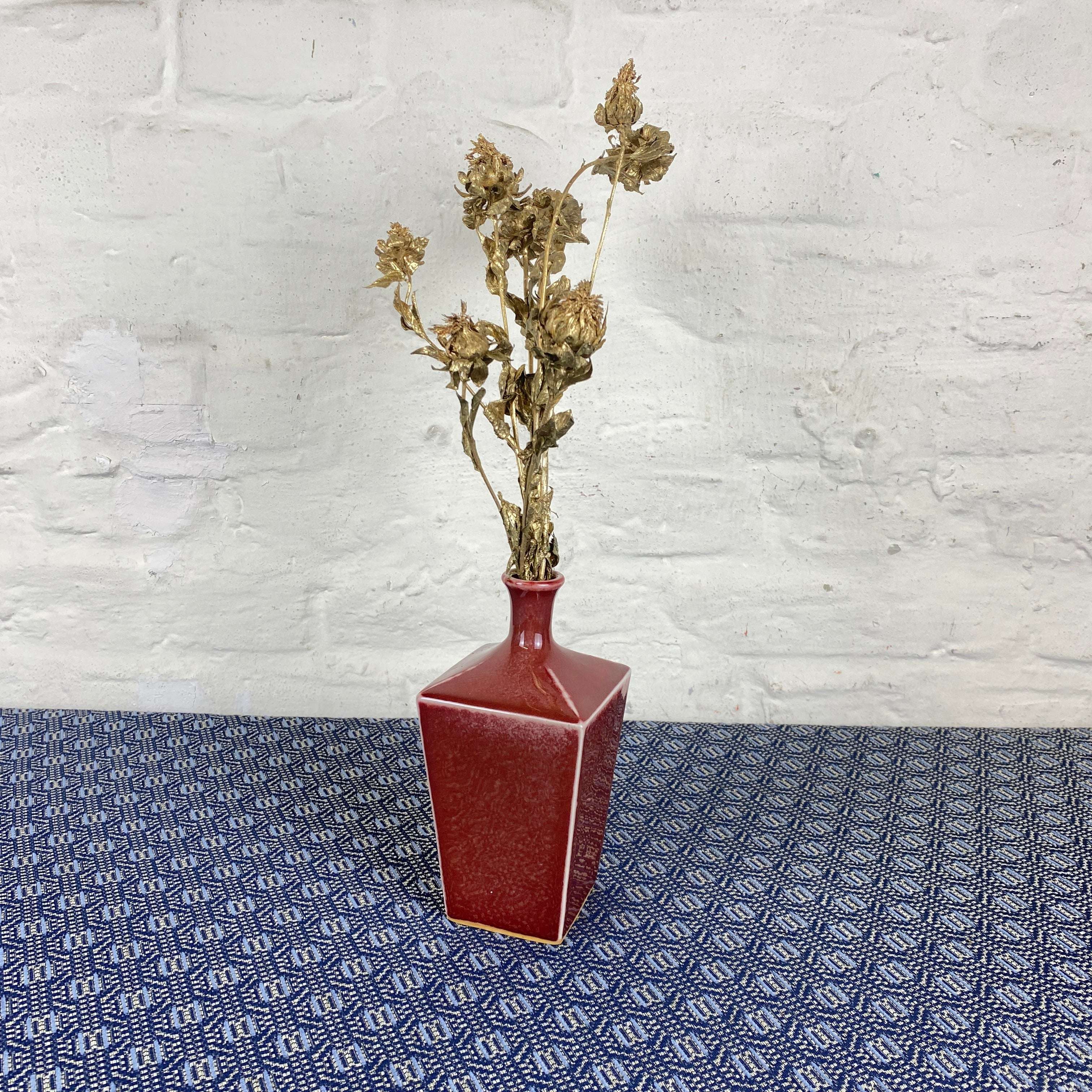 ami design Vase rot Keramik 18cm - Image 5