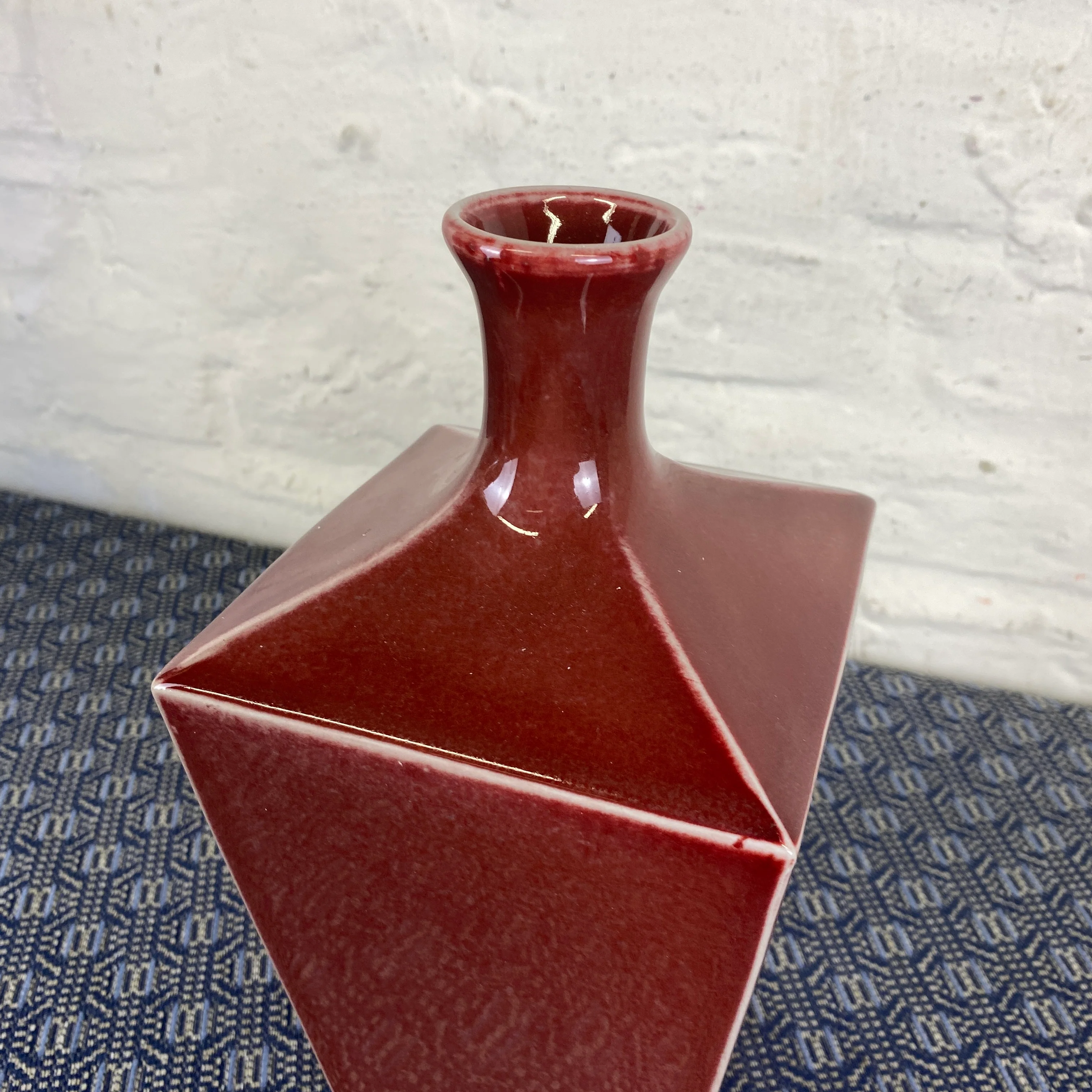 ami design Vase rot Keramik 27cm - Image 3