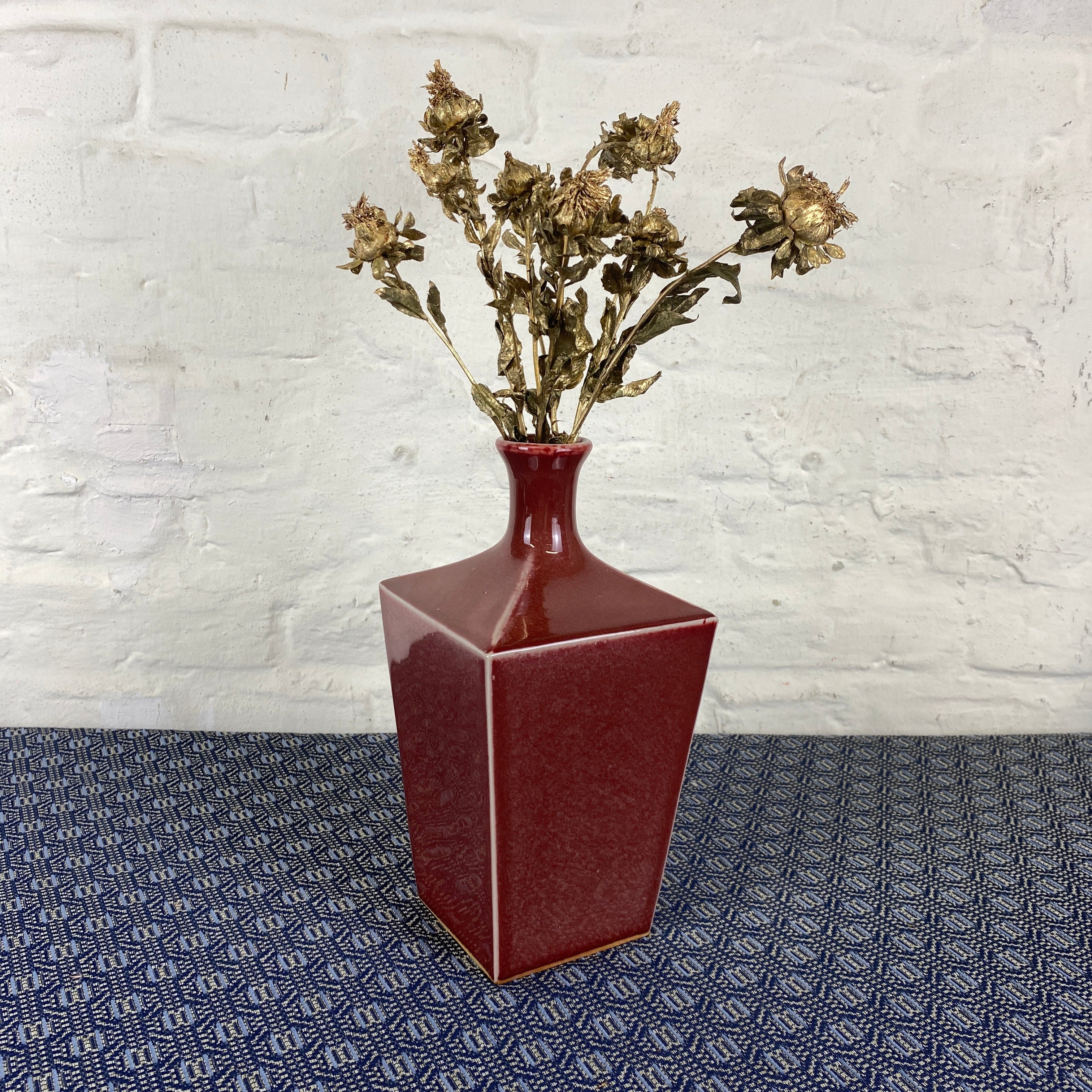 ami design Vase rot Keramik 27cm - Image 8