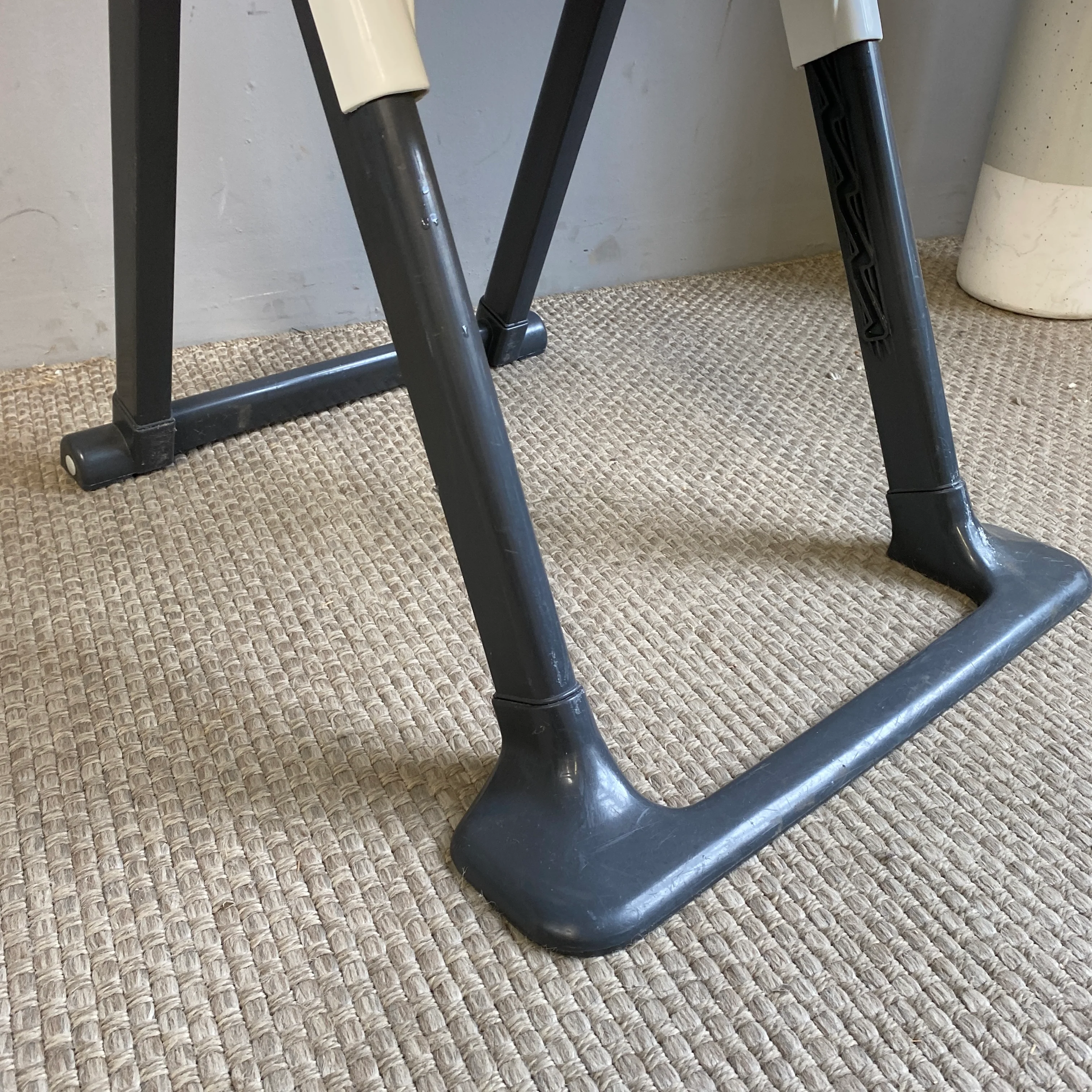 cam Hochstuhl gebraucht gelb weiß Kunststoff Kinderstuhl - Image 5