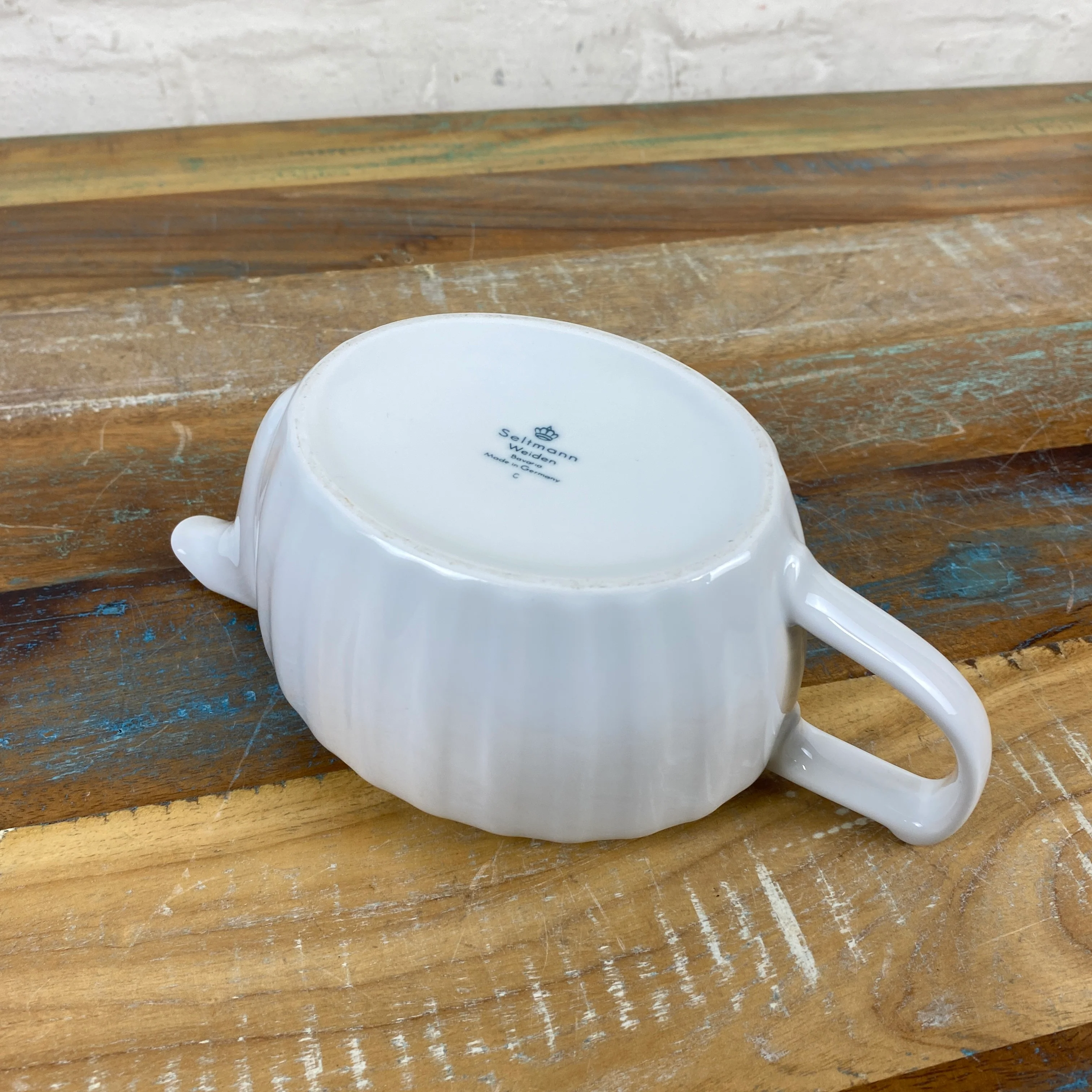 Seltmann Weiden Dorothea Teekanne ohne Deckel weiß Kanne - Image 8