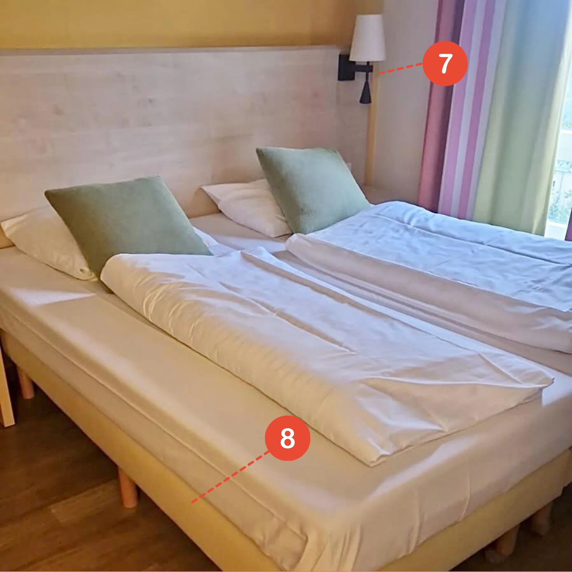 Showroom - Einblick in ein Hotelzimmer mit Rattan Hotelmöbeln - Image 3