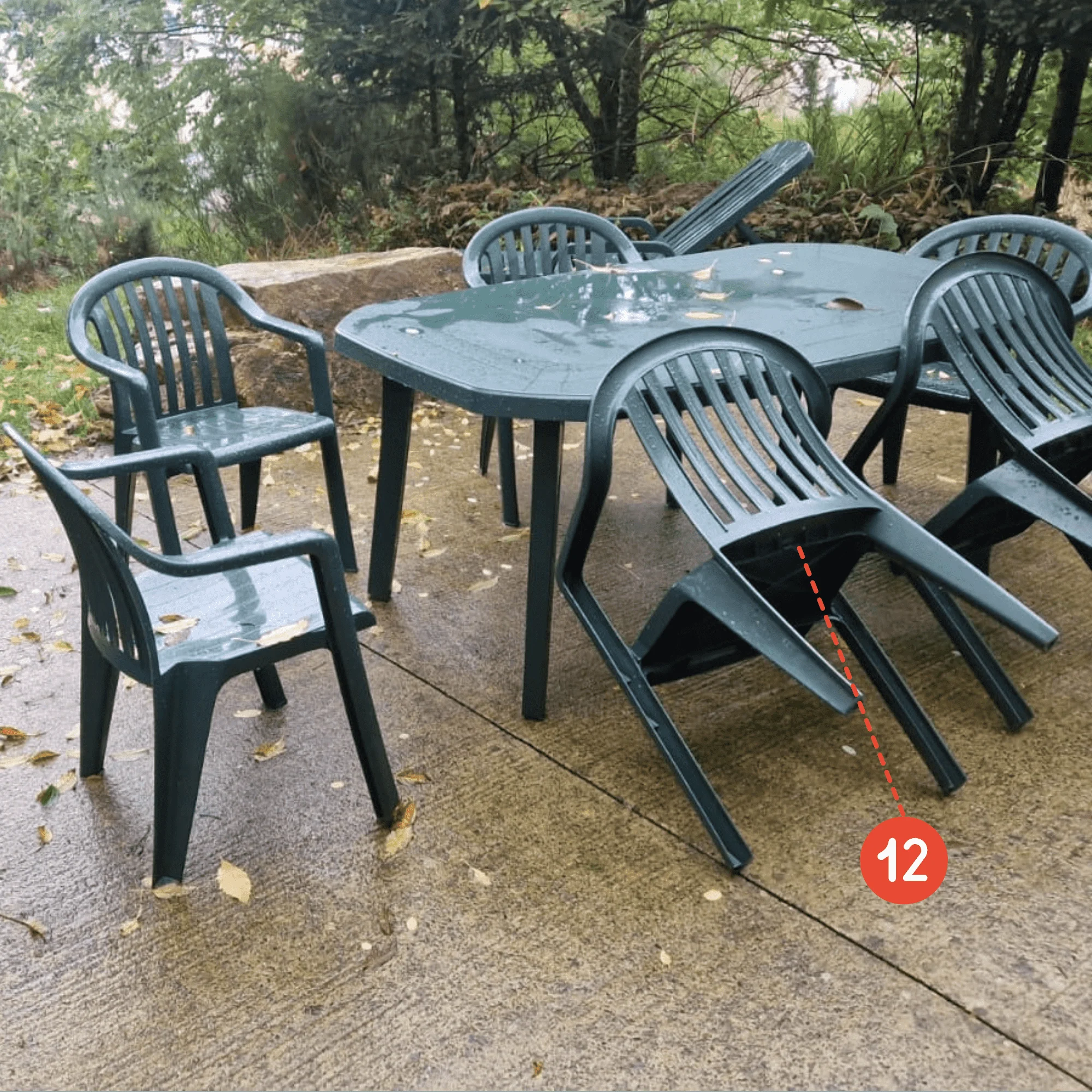 Showroom - Einblick in ein Hotelzimmer mit Rattan Hotelmöbeln - Image 5