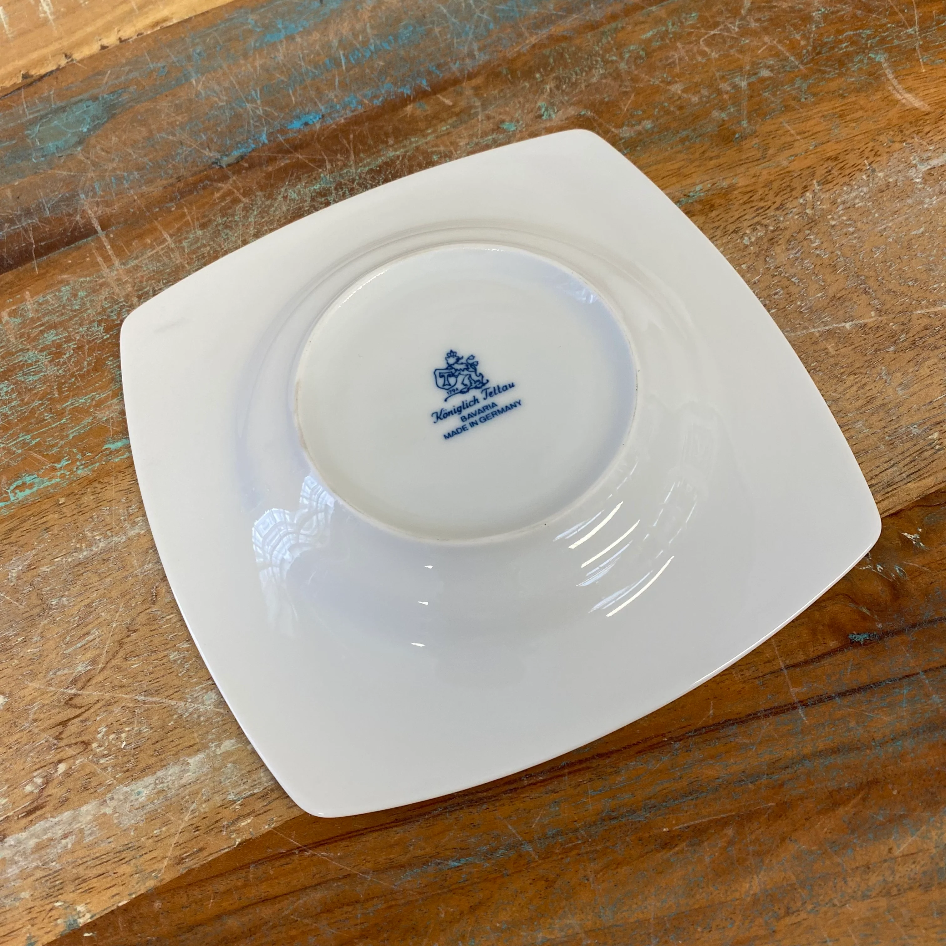 Tettau Jade Untertasse eckig 17cm weiß - Image 3