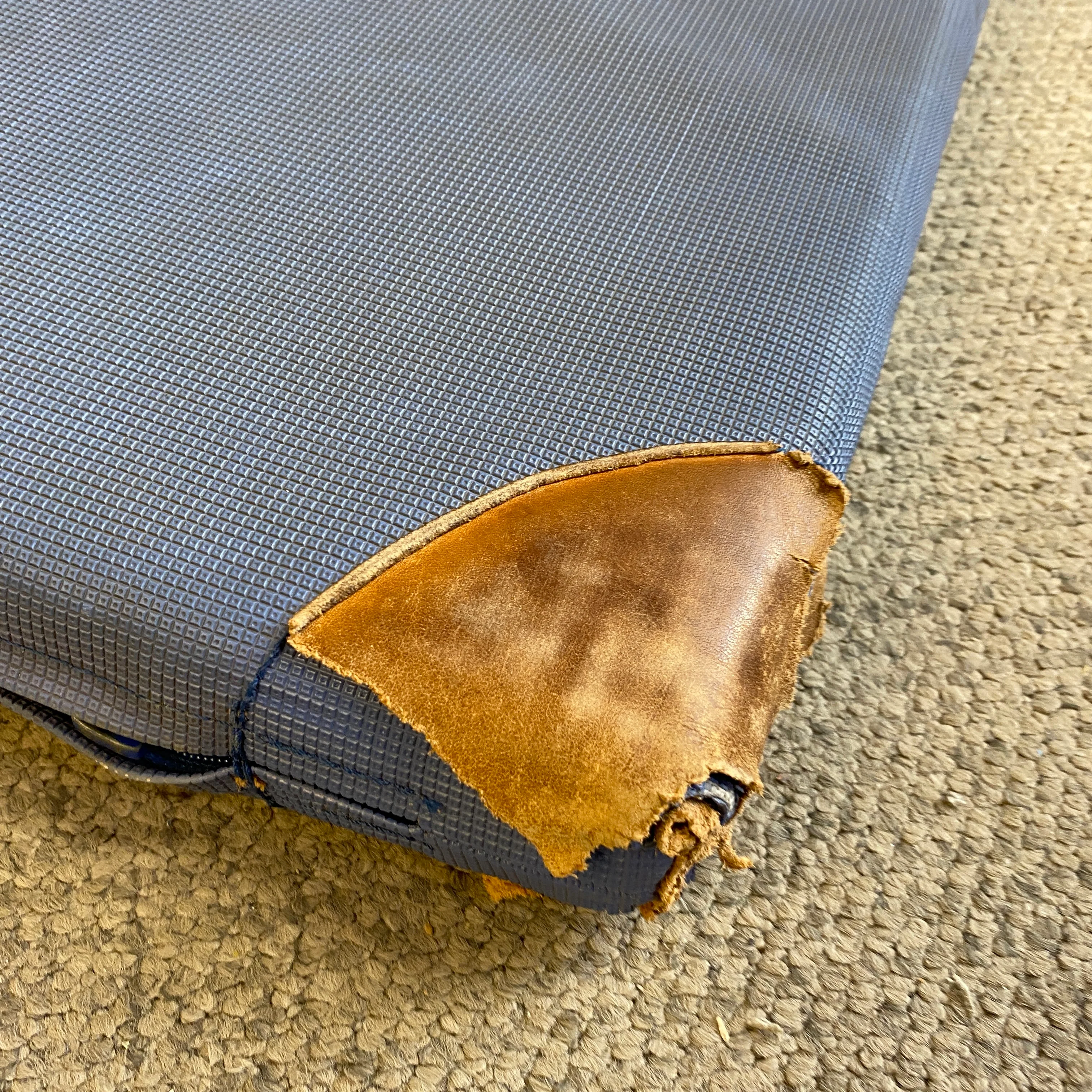 Turnmatte blau Gymnastikmatte Weichboden Sportmatte gebraucht  100x200 - Image 4