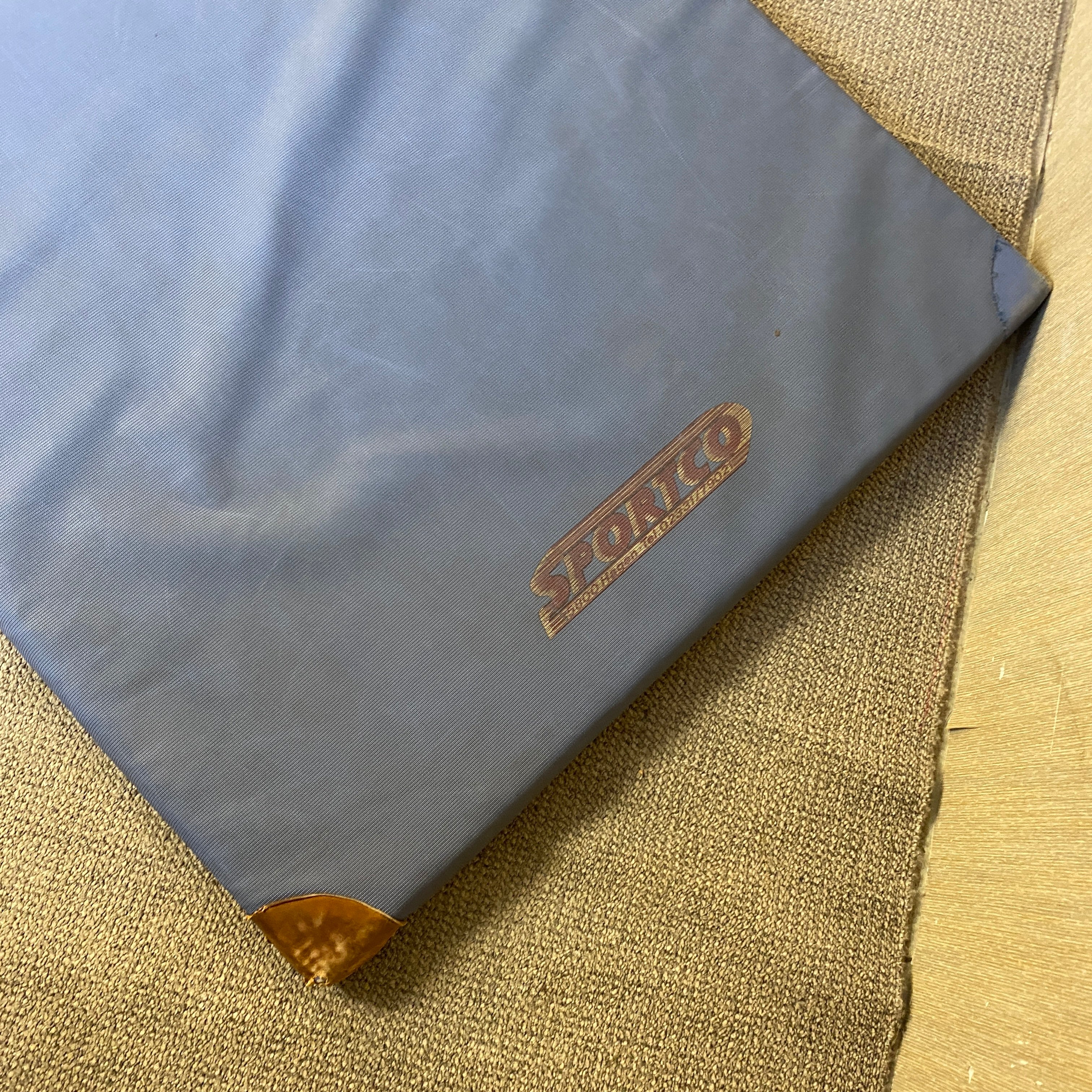 Turnmatte blau Gymnastikmatte Weichboden Sportmatte gebraucht  100x200 - Image 6