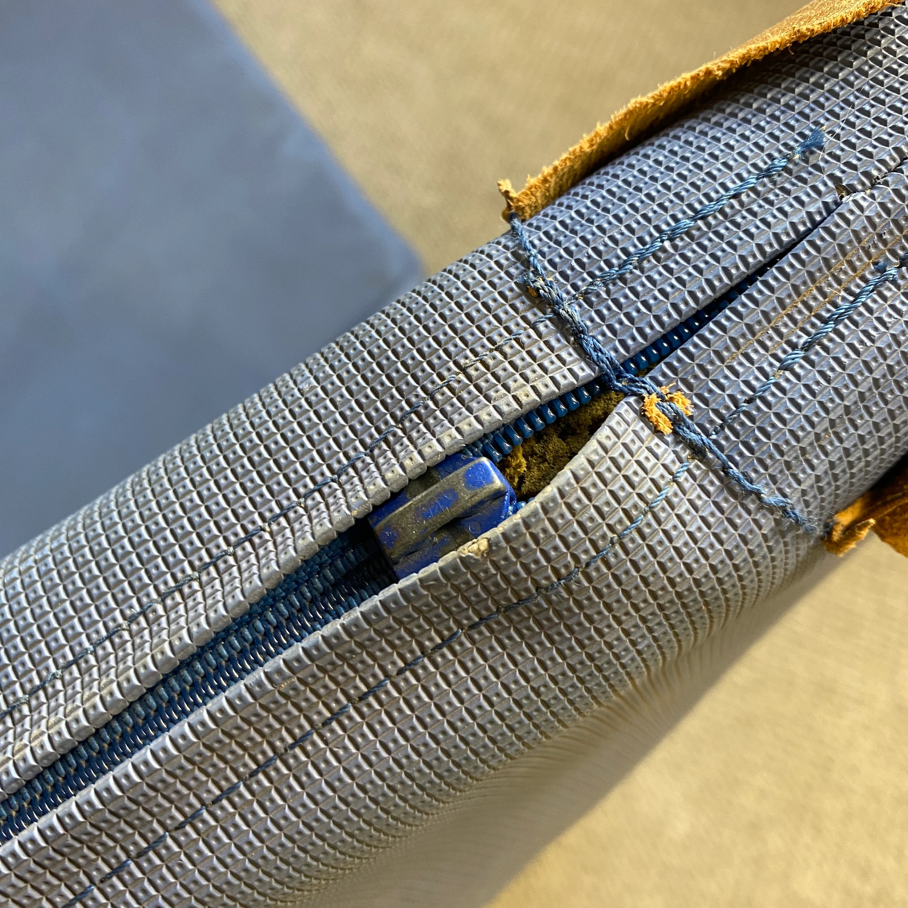 Turnmatte blau Gymnastikmatte Weichboden Sportmatte gebraucht  100x200 - Image 8