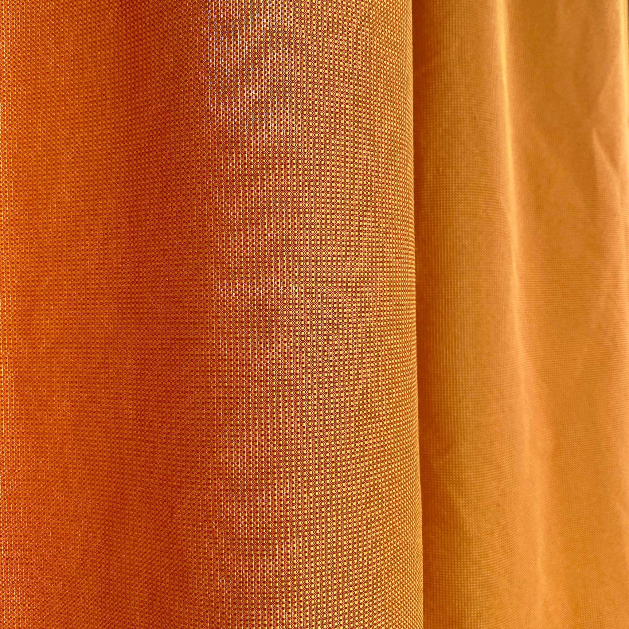 Gardine Vorhang gebraucht 235x280 orange schimmernd - Image 14